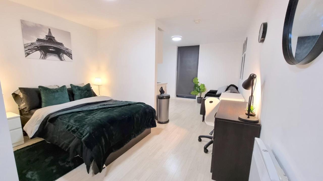 Spacious City Studio / Wifi / Parking 利物浦 外观 照片